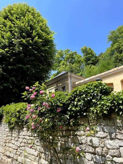 Romantique Jacuzzi, Au Chateau A 30 Min De Paris Appartement Limay Buitenkant foto